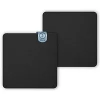 matches21 HOME & HOBBY Abtropfmatte 2er Set Geschirr Abtropfmatten, in schwarz 40x40 cm, Saugstarke Spülmatte & Kaffeematte Leder-Optik