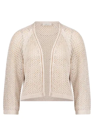CARTOON - Strick-Cardigan Safari Beige - Gr. - 40