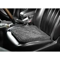 K. & N. Schurwolle Sitzkissen Auto-Sitzkissen Stuhlkissen Kissen aus Schurwolle, anthrazit, Made in Germany