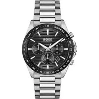 BOSS Chronograph STRIKE CHRONO 1514290, Quarzuhr, Armbanduhr, Herrenuhr, Edelstahlarmband, analog, Tag