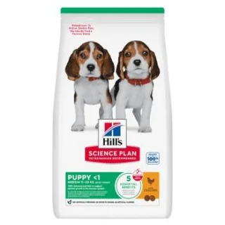 Hill's Science Plan Trockenfutter Hund, Medium Puppy, mit Huhn 2x14 kg