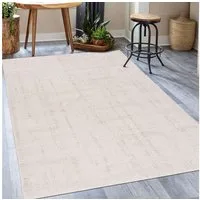 Mazovia Designteppich Modern Stilvoll Teppich Rechteckiger Weich Teppich für Wohnzimmer Grau, 80 x 150 cm, Fußbodenheizung