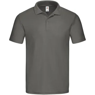 Fruit of the Loom Herren Original Pique Polo Shirt (Light Graphite)