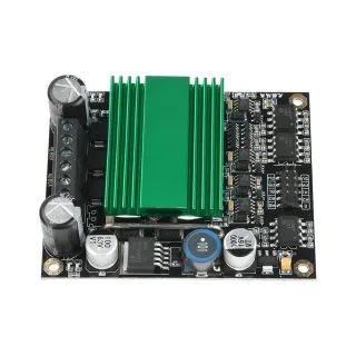 High Power H-bridge DC Motor Controller Drive Module 12V 48V Dual Channel Motor Driver PWM Control Heat Dissipation Sign