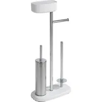 WENKO WC-Garnitur Rivazza, (1-tlg), integrierter Toilettenpapierhalter und Box