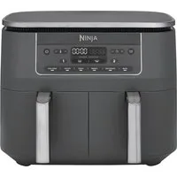 NINJA Heißluftfritteuse Ninja 6-in-1 Dual Zone Air Fryer 7.6L DZ300EU, 2470 W