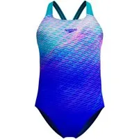 Speedo Badeanzug schnelltrocknendes Material, Powerback-Design