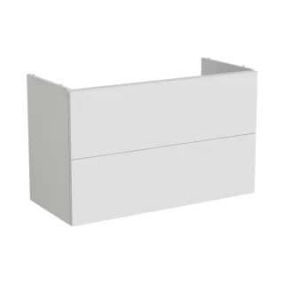 VitrA New Metropole Pure Waschtischunterschrank mit 2 Vollauszügen 98 x 45 x 60 cm Matt,67400 67400