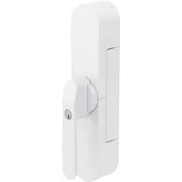 ABUS Alarmfenstergriff WINTECTO™ One - Smarter Fensterantrieb FCA4100 gl. AL0145, Weiß, gleichschließend AL0145, Alarmfunktion, einfache Montage ohne Bohren, für Balkon-/ Terrassentür