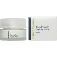 Natura Balance Gesichtspflege 3fach Hyaluron Gesicht Maske Hyaluronsäure 50ml Falten