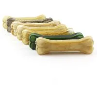 DOGBOSS DOGBOSS 100% Natur gefüllte Kauknochen, hergestellt in EU 7er Probierset 17 cm, Snack für: Hunde
