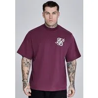 Siksilk T-Shirt SikSilk Herren T-Shirt mit Logo
