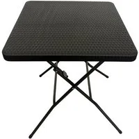 Sedex Gartenlounge-Set Klapptisch Mila Schwarz/Anthrazit