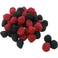 Ravazzi Gummy Süßigkeit, Ravazzi Fruchtgummi Brombeer Himbeer Bolitos mit Nonpareilles 1000g