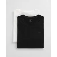 Gant Kurzarmshirt V-NECK T-SHIRT 2-PACK Mit V-Ausschnitt