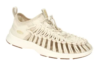 Keen 1028671 UNEEK 03 Women Slipper beige white Gummizug Schnellverschluss