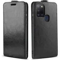 Tec-Expert Handyhülle Klapp Hülle für Samsung Galaxy A21S 6.5 Zoll, 6.5", Tasche Klapphülle Case mit Kartenfach Fliphülle vertikal
