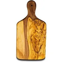 Levandeo® Schneidebrett, Kleines Schneidebrett Olivenholz Holz ca. 21cm Küchenbrett Brotzeit