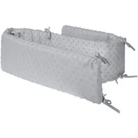 roba® Bettnestchen Lil Planet, silbergrau, GOTS made with organic materials, zertifiziert durch BCS 36081