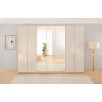 OTTO home Kleiderschrank Mehrzweckschrank Aktenschrank Möbel Mietswohnung Schlafzimmer KOLUNA (Breiten 181/226/271/315 cm Höhen 210/229 cm, hochwertige Glas-Front) mit Spiegel, inkl. 2 Innenschubladen sowie extra Böden MADE IN GERMANY