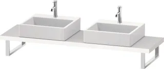 Duravit L-Cube Konsole Weiß Supermatt 800x480x45 mm - LC101C08484 LC101C08484