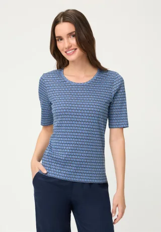 Olsen - T-Shirt Short Sleeves bay blue - Gr. - 46