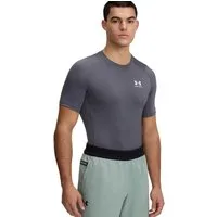 Under Armour® Trainingsshirt UA HG ARMOUR COMP SS Kurzarm-Design, Rundhalsausschnitt, atmungsaktives Material