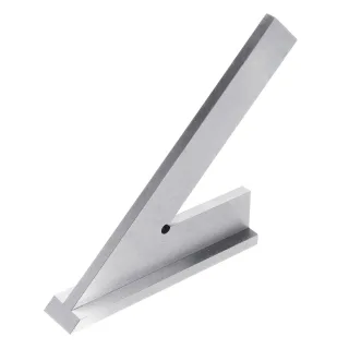 150x100mm 45 Degree DIN875-2 Angle Corner Square Ruler Wide Base Gauge Woodworking Tool