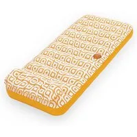 Bestway Badeinsel Comfort Plush™, (Packung, 1-St., 169 x 77,5 x 30,5 cm, Samtoberfläche), Integrierter Getränkehalter