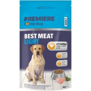 PREMIERE Best Meat Trockenfutter Hund Adult Light Geflügel 4 kg