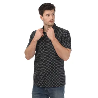Chemise Forter Geo manches courtes Ted Baker Pour Homme en Bleu Marine