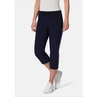 STOOKER WOMEN Sporthose Stripe 7/8 Sporthose Regular Fit Sport Synthetik für Damen