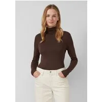 s.Oliver Langarmshirt T-Shirt Longsleeve im Slim Fit mit Rollkragen