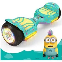 Gyroor Balance Scooter JD6, 6,5 Zoll Dual-Motor​ Minions Hoverboard mit Rundum-LED-Licht, (1 tlg), Bluetooth 500 W, 12.00 km/h, 15° Steigung, Für Kinder und Erwachsene