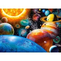 LA CUTE Malen nach Zahlen 5d Diamond Painting Universum Planeten Malen nach Zahlen 30x40cm (Komplettset für 5D Diamond Painting inklusive Leinwand, Diamanten und Werkzeugen, Diamond Painting Set mit Zubehör für DIY-Kreativität und Entspannung), 30x40