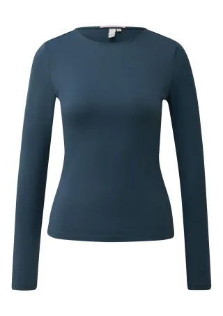 qs - T-Shirt blau - Gr. - XS