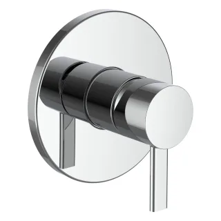 LAUFEN Brausearmatur Unterputz MEDA für SIMIBOX Standard oder SIMIBOX Light, 1 Mischwasserabgang, ch HF506678100000