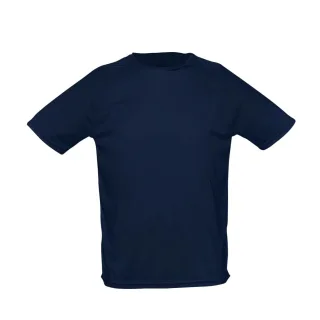 SOLS Mens Sporty Short Sleeve Performance T-Shirt (French Navy)