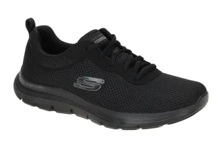Skechers 149303 BBK Flex Appeal 4.0 - Brilliant View Damen Sneaker Schwarz