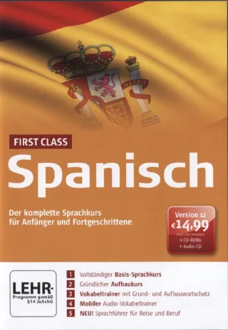 First Class Sprachkurs Spanisch 12.0