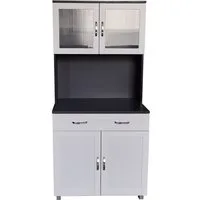 HTI-Line Hochschrank Küchenbuffet Blanca (Stück, 1-St., 1x Schrank Blanca, ohne Dekoration) Küchenschrank Hochschrank