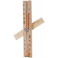 HARVIA Sauna-Sanduhr Harvia Sanduhr Basic aus Holz Saunauhr 15 Minuten hitzebeständig