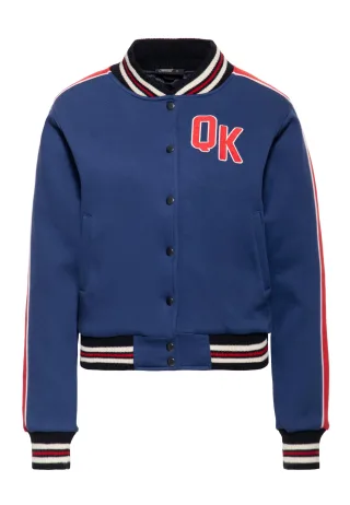 Queen Kerosin Damen Collegejacke Heartbreaker