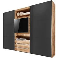 Wimex Schwebetürenschrank Magic by fresh to go tolles EXTRA: mit drehbarem TV-Element, mittig mit Schubladen