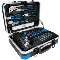 Güde Werkzeugkoffer »GWZK 241« (Komplett-Set, 241 St), 241 tlg., aus Chrom-Vanadium, Carbon-Stahl