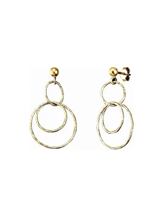 Der Kettenmacher Fantasy Ohrstecker 925/- Sterling Silber vergoldet