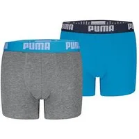 PUMA Boxershorts BOYS EVERYDAY BASIC BOXER 2P (Packung, 2-St., 2er-Pack)