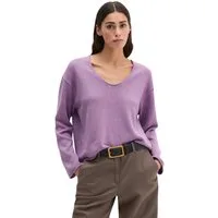 Marc O'Polo Strickpullover aus Organic Cotton-Leinen-Mix