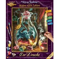 Schipper Malen nach Zahlen Meisterklasse Premium - Der Drache, Made in Germany