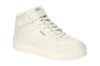 Puma 398050 02 Carina Street Mid WTR Damen Sneaker Wei? Vapor Gray/Gold